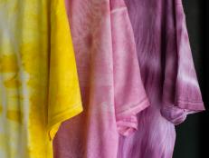 Tie Dyed T-Shirts with Natural Dyes