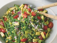 Full of fresh corn, tomatoes, green beans and avocado, this salad celebrates the best of the summer garden.