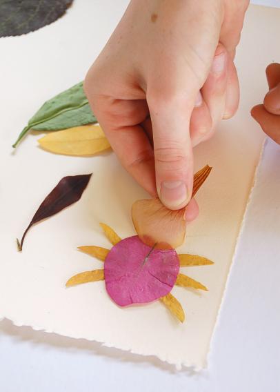 Make a Kid's Fall Leaf Collage | HGTV