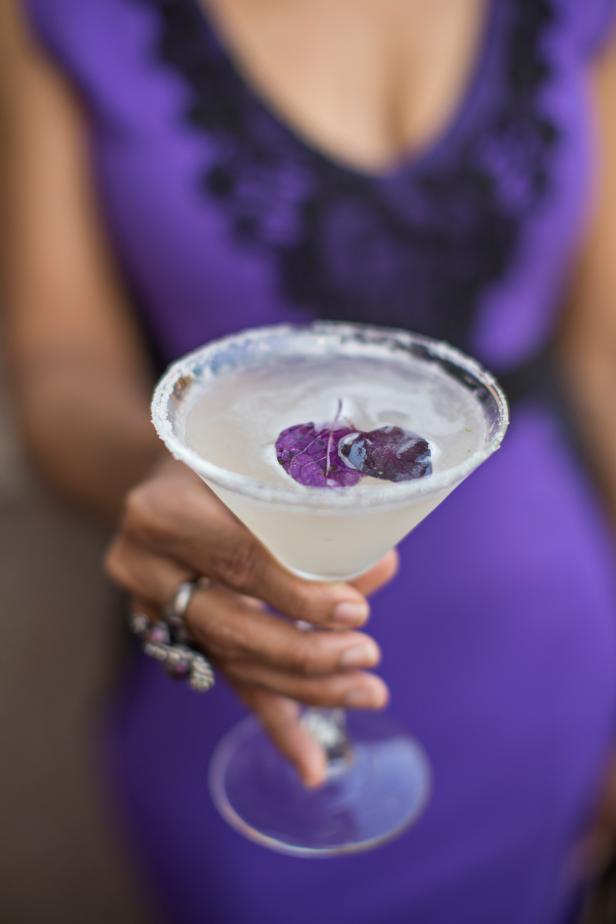 The signature Purple Rain cocktail incorporates Don Julio Blanco tequila, fresh lemon and lime juices, cranberry syrup and a lavender flower from the rooftop garden. “There’s nothing sexier than making a drink and just reaching over and grabbing a handful of lavender or basil and muddling it then giving it to the guest,” says Robert Gerstenecker, executive chef of the Four Seasons Atlanta.