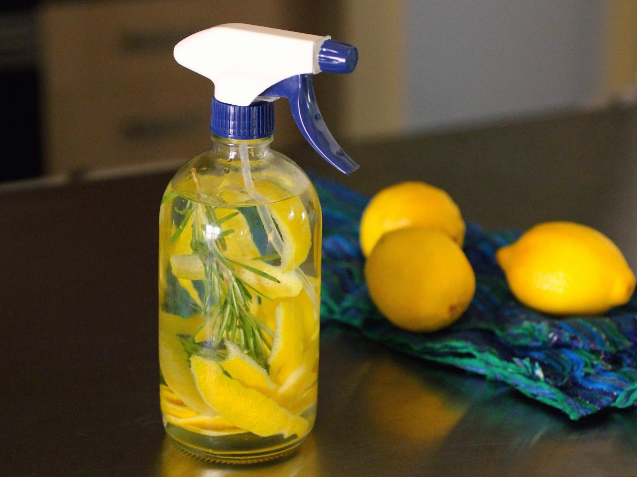 Make A Rosemary Lemon Natural Cleaning Spray Hgtv