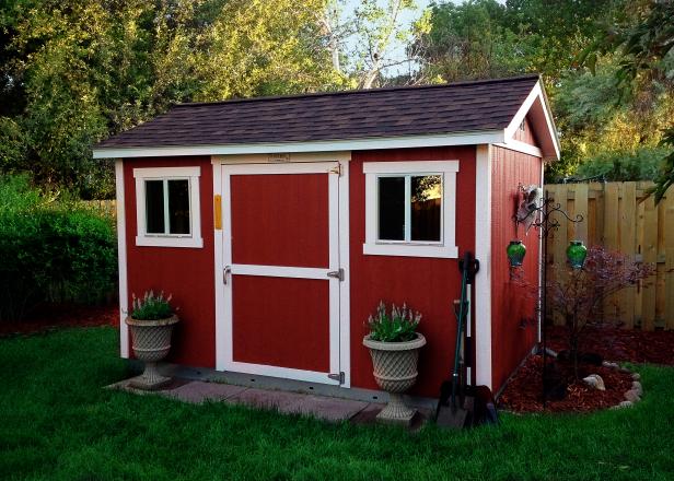 Outdoor Shed Options And Ideas Hgtv - Red Shed Home Decor And Gifts