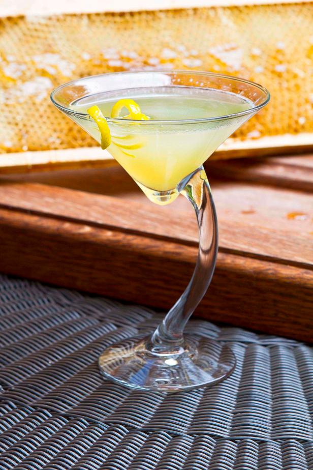 A Bee-Sourced Cocktail
