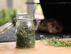 Use garden-fresh herbs in a homemade dry rub.