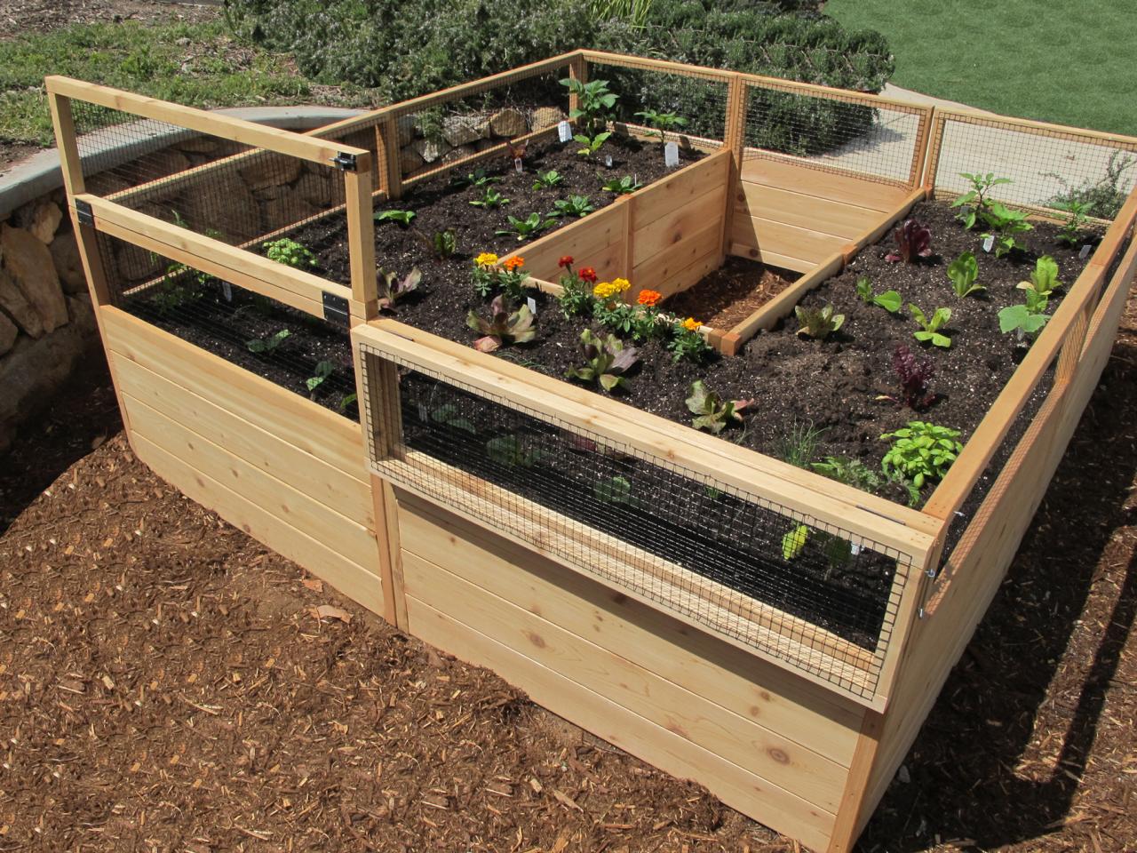 Cedar Raised Garden Bed 8x8