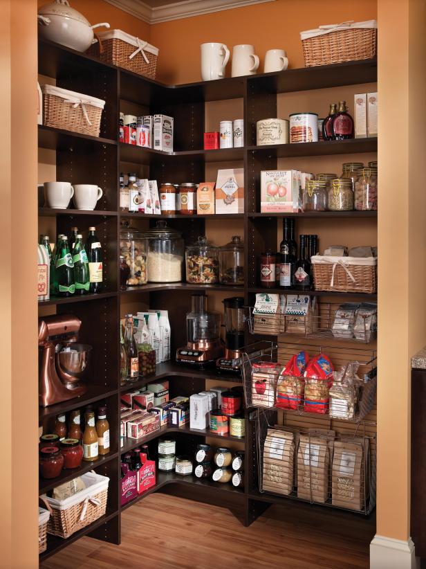 Pantry Cabinets And Cupboards Organization Ideas And Options Hgtv