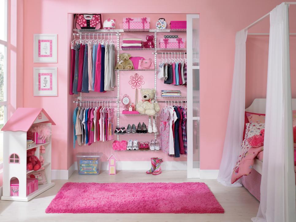 little girl bedroom storage ideas
