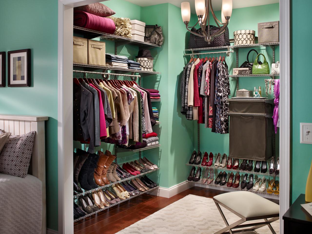 Closet Shoe Shelves