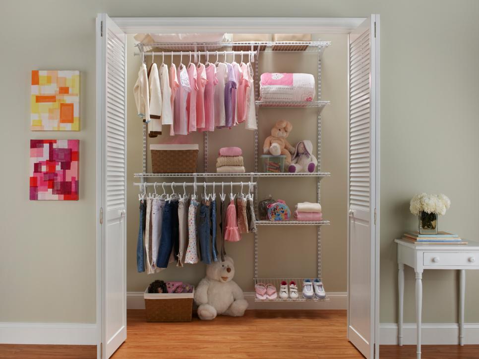 A Closet that Grows with Your Little Girl | HGTV