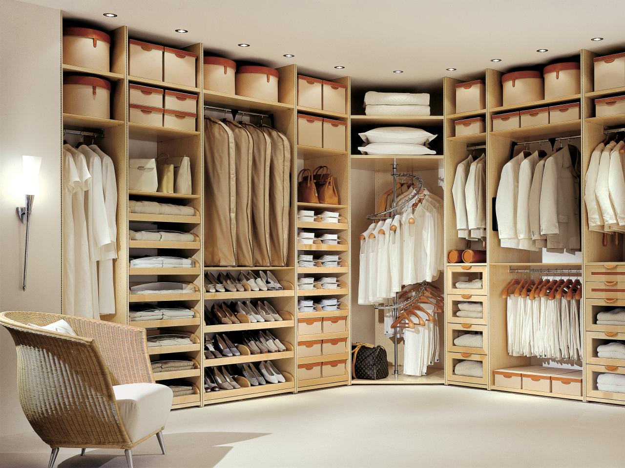 WalkIn Closet Design Ideas  HGTV