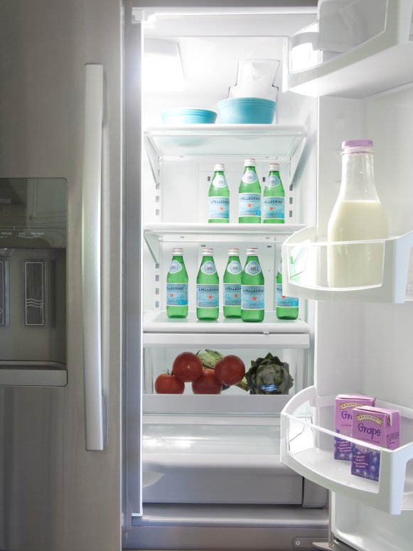 Interior of a Moore Fridge 