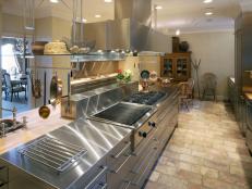 Stainless Steel High End Appliances in a Kitchen