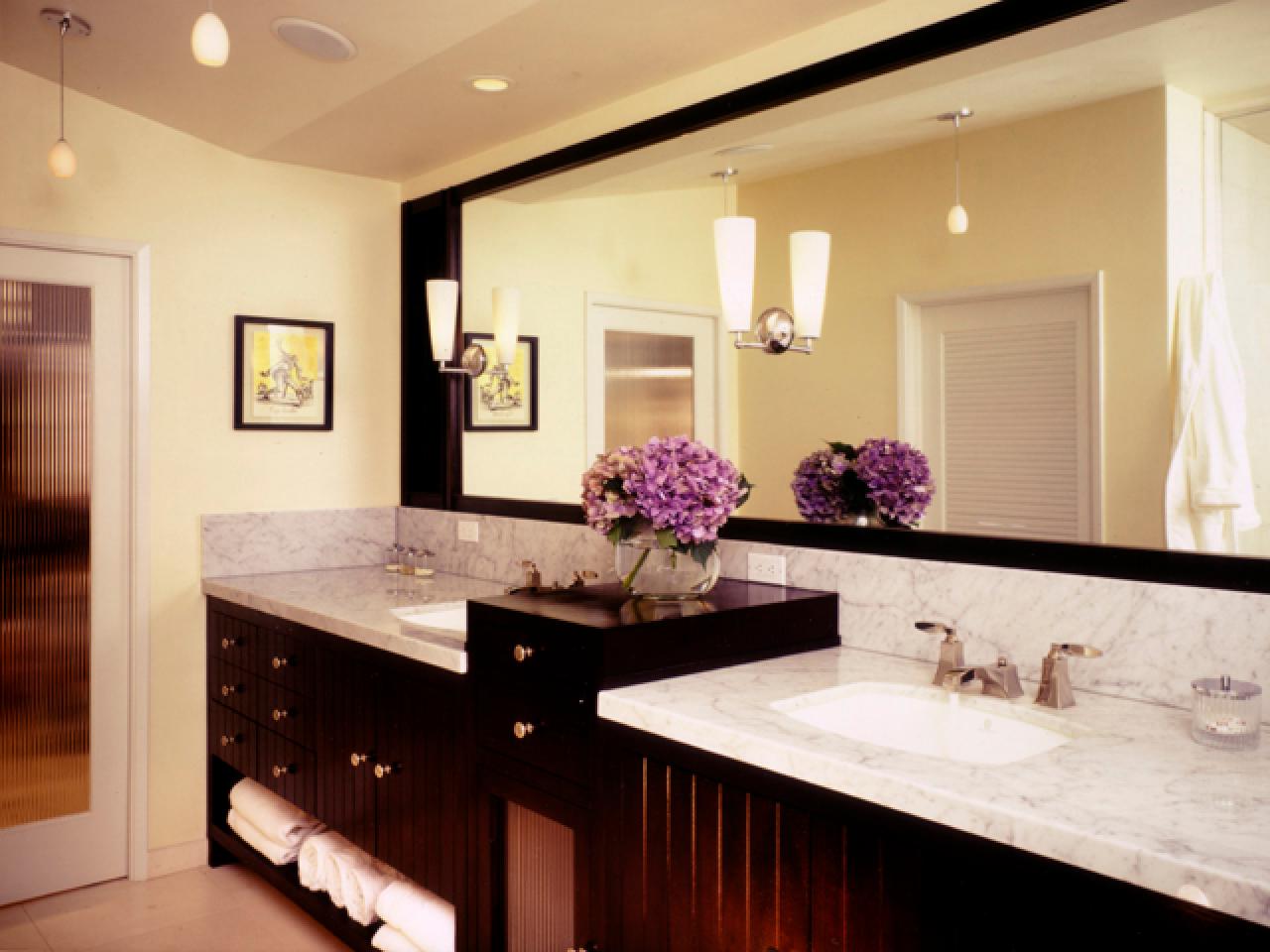 Elegant Bathroom Lighting Image Of Bathroom And Closet