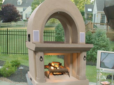 Fireplaces Warm Up Patios, Outdoor Rooms
