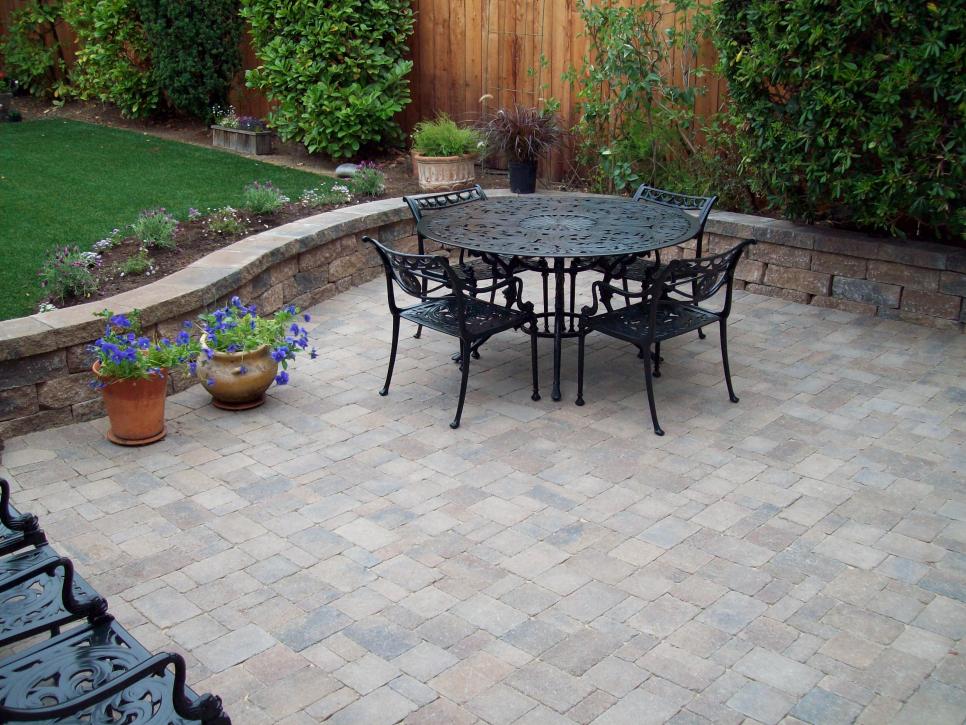 Patio Ideas Building Tips And Design Trends - Covering Concrete Patio With Pavers