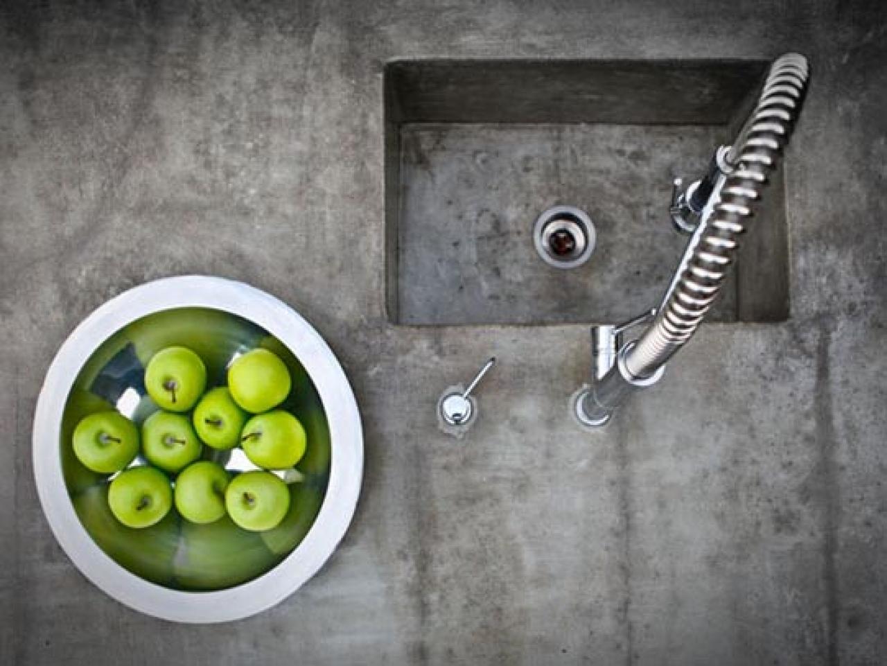 Concrete Kitchen Countertop Hgtv