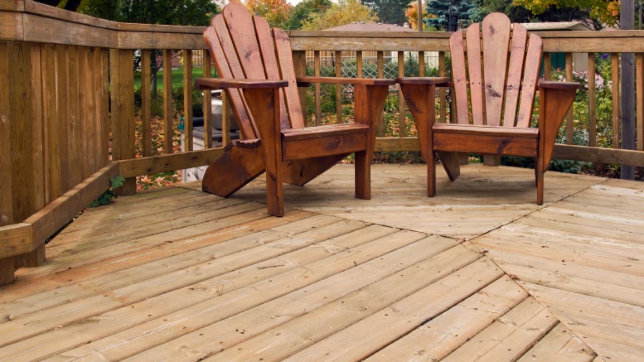 Outdoor Wood Deck Construction - Think Wood