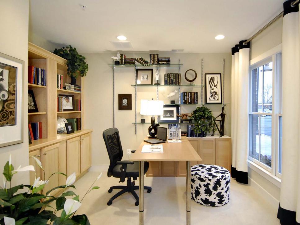 modern home office lighting