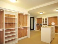 Closet Built Ins with Cedar Liners