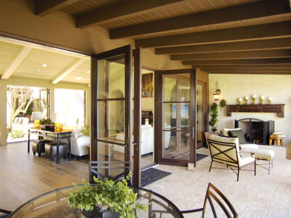 7 Ways To Perk Up Your Patio, Can You Put A Fire Pit Under Covered Patio Doors