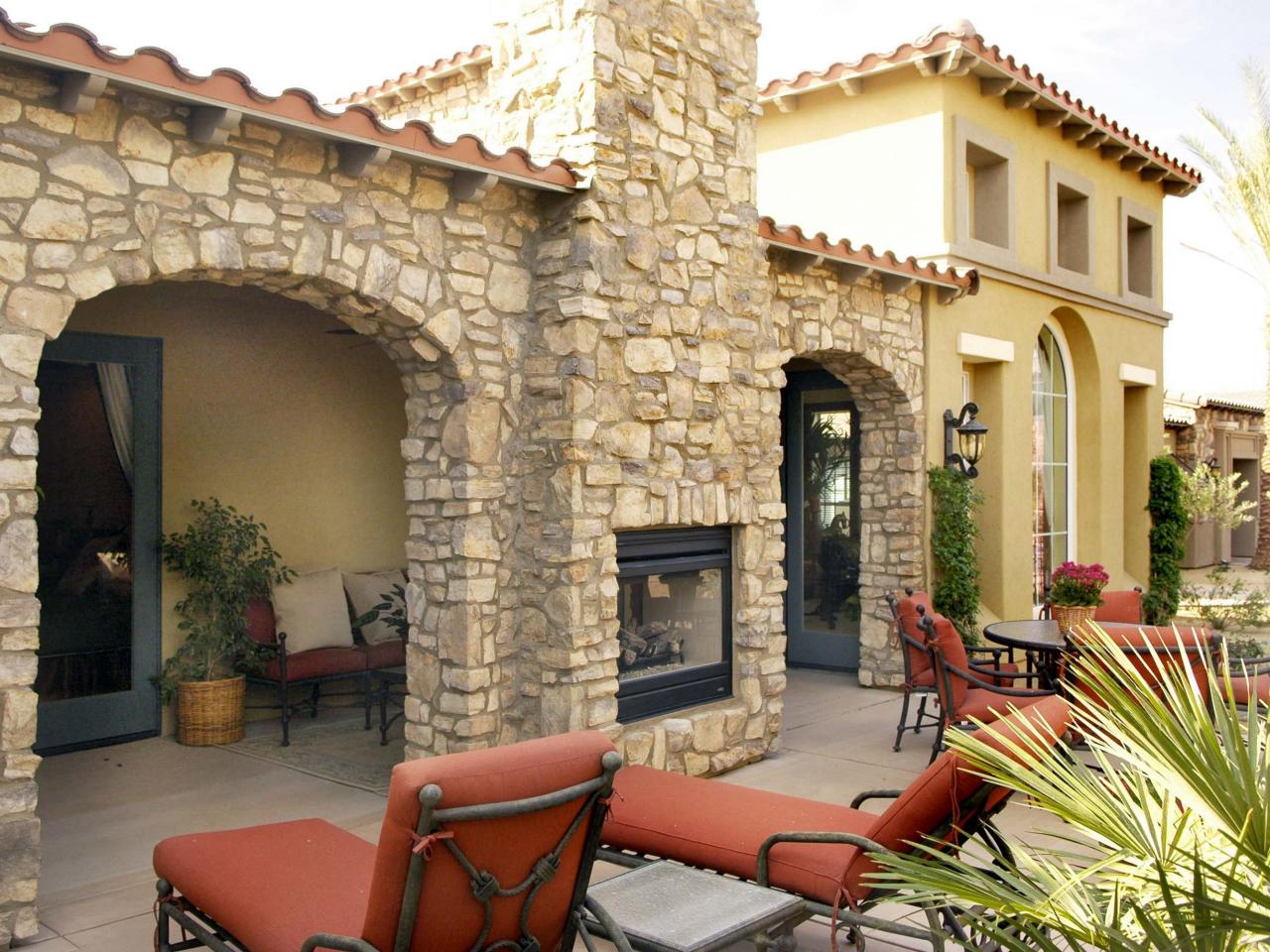 Investigate how to plan for building an outdoor fireplace