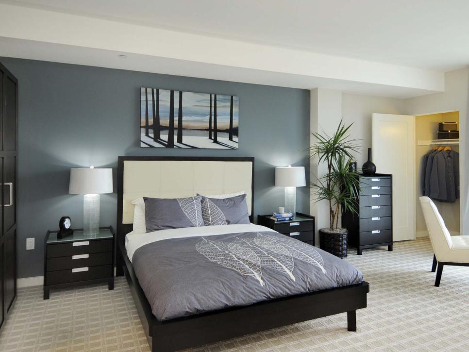 Gray Master Bedrooms Ideas | HGTV