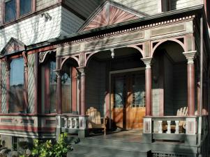 Victorian Home Porch