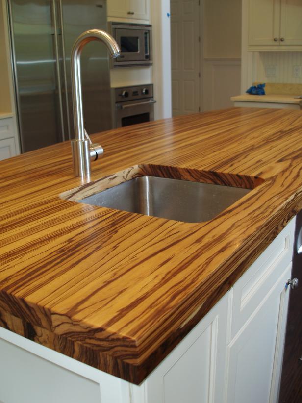 Wood And Butcher Block Kitchen Countertops Hgtv