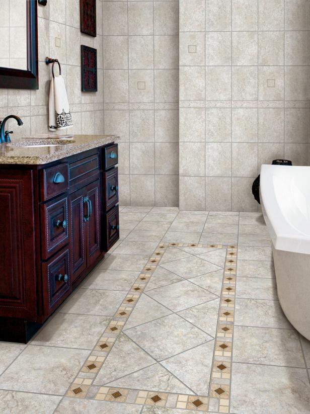 Porcelain Tile Bathroom Floor Ideas Flooring Site