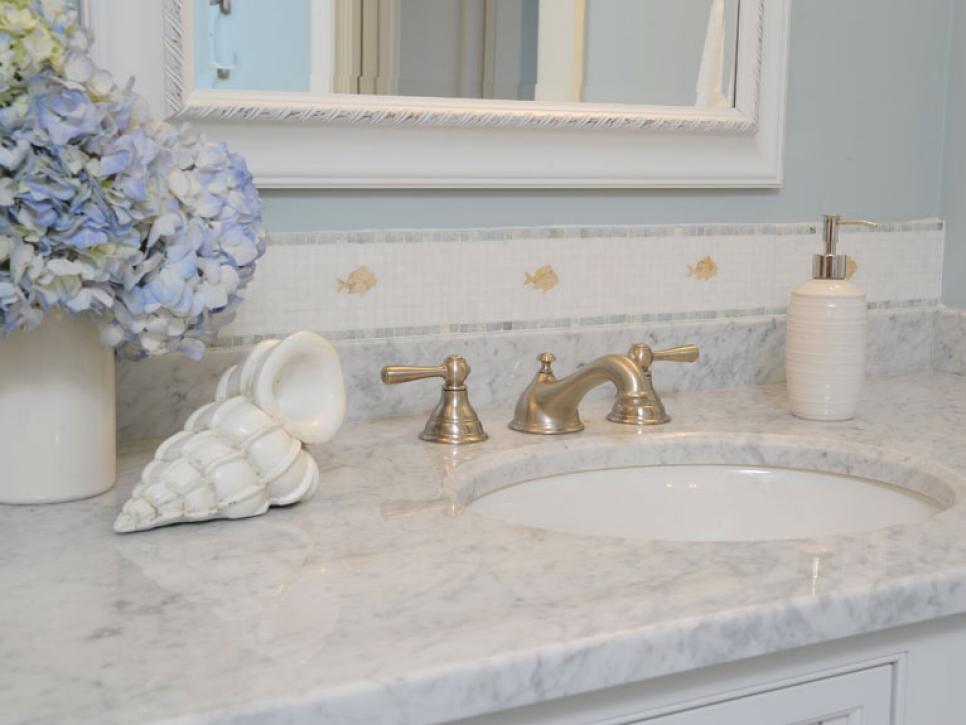 Marble Bathroom Countertops Hgtv