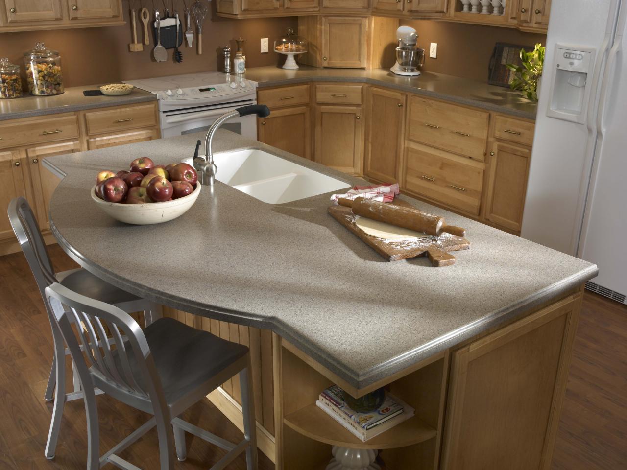 Solid Surface Countertops for the Kitchen HGTV