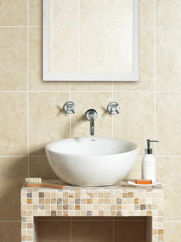 Tile Bathroom Countertops, Tile Bathroom Countertop Ideas