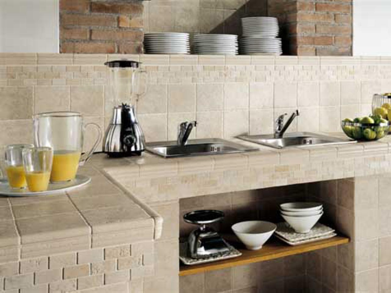 Tile Kitchen Countertop HGTV