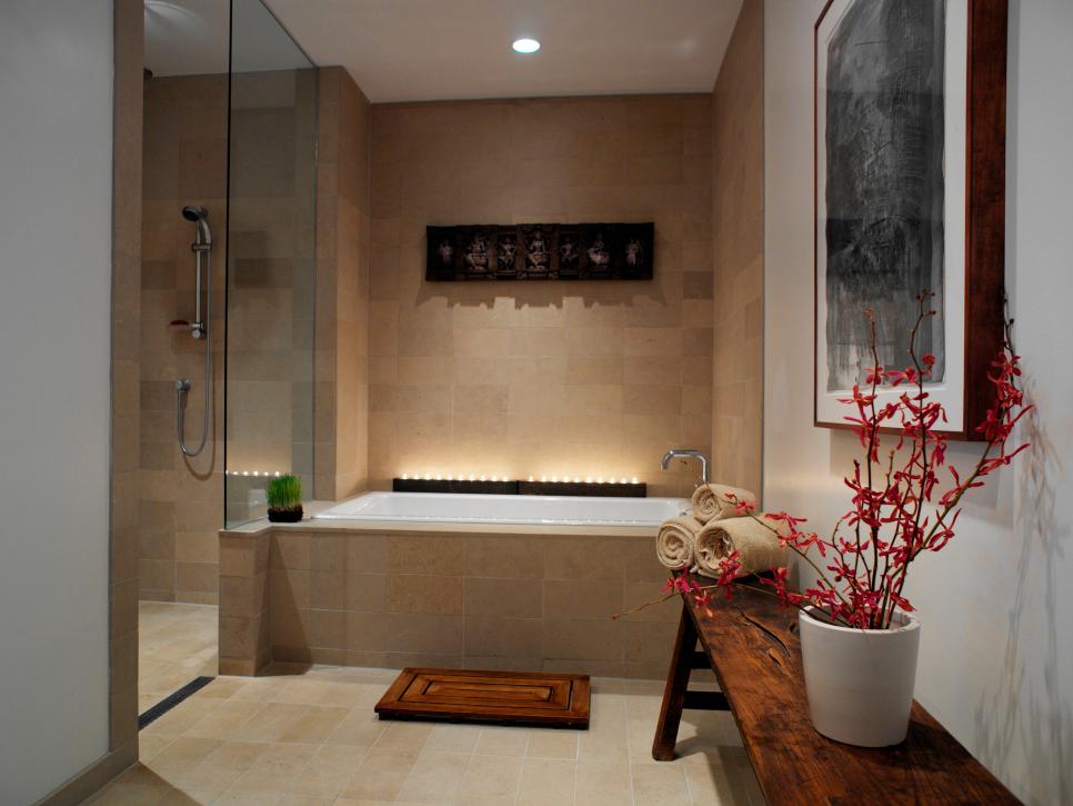 Spa Inspired Master Bathrooms Hgtv