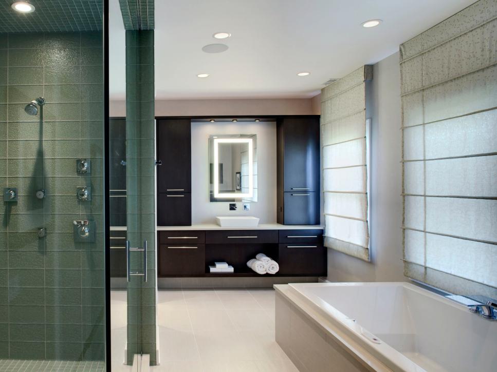 Narrow Bathroom Layouts Hgtv