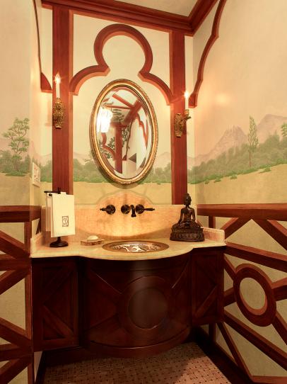 Asian Style Bathrooms, Asian Style Bathroom Vanity Lights