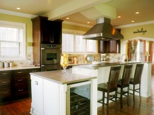 Natural Light Brightens Traditional Kitchen