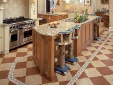 Linoleum Flooring Kitchen