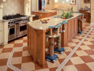 Linoleum Flooring Kitchen