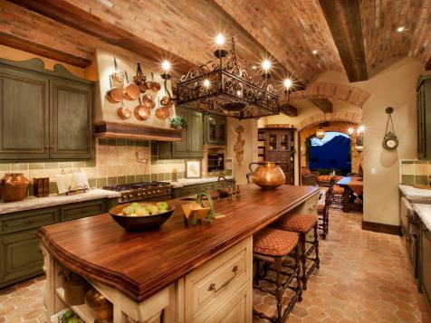 Tuscan Kitchen Design