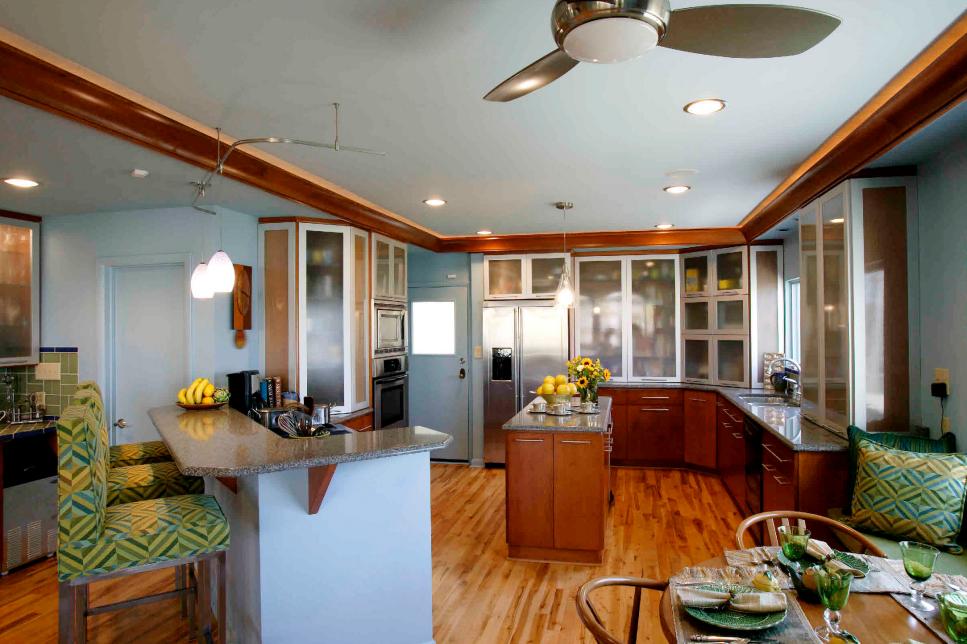 Living Room-Style Kitchens | HGTV