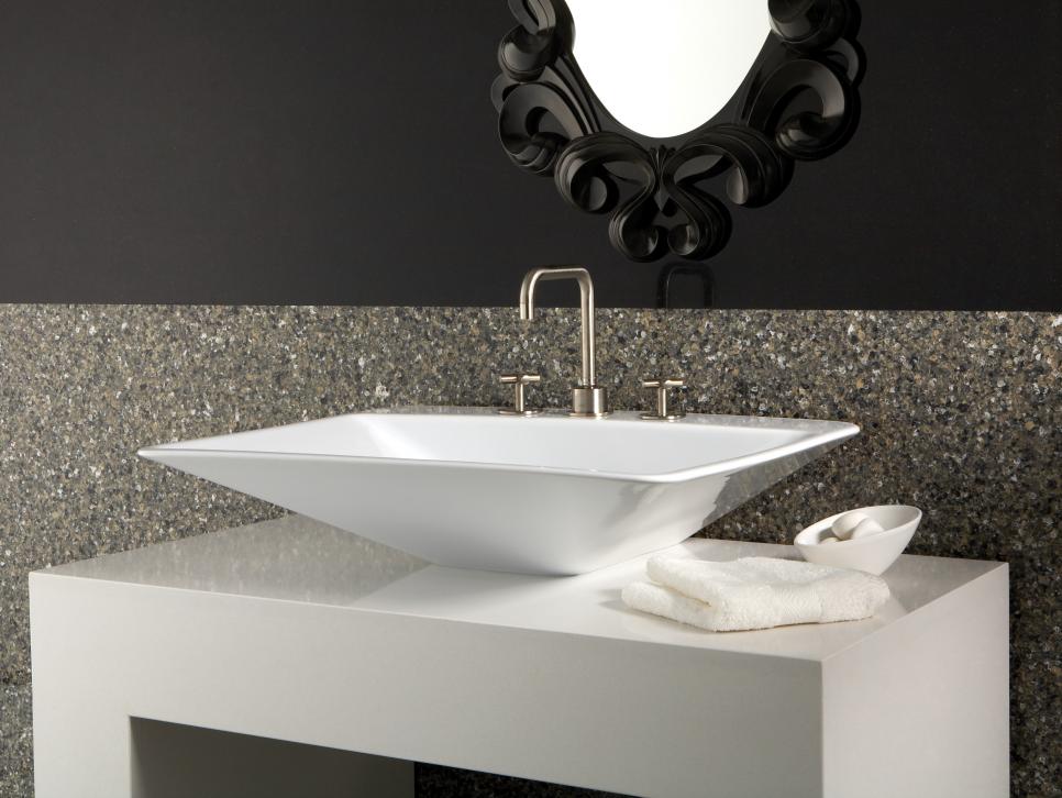 Engineered Stone Bathroom Countertops Hgtv