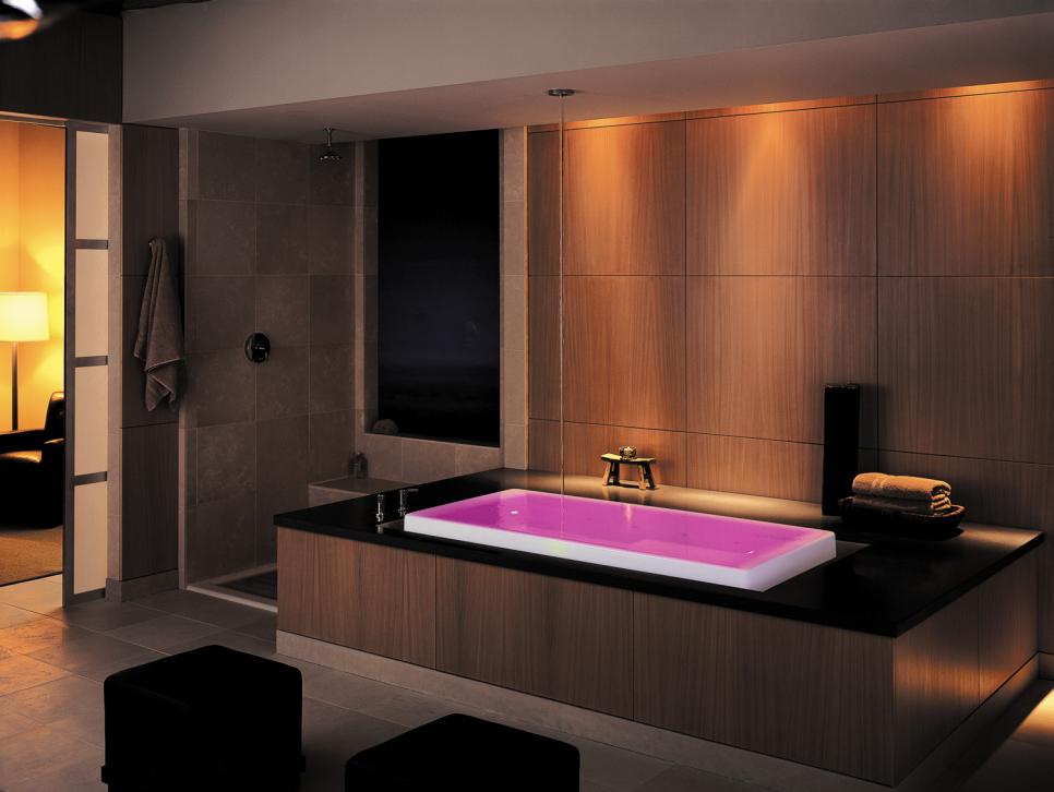 Bathtub Design Ideas, Kohler Purple Clawfoot Bathtub