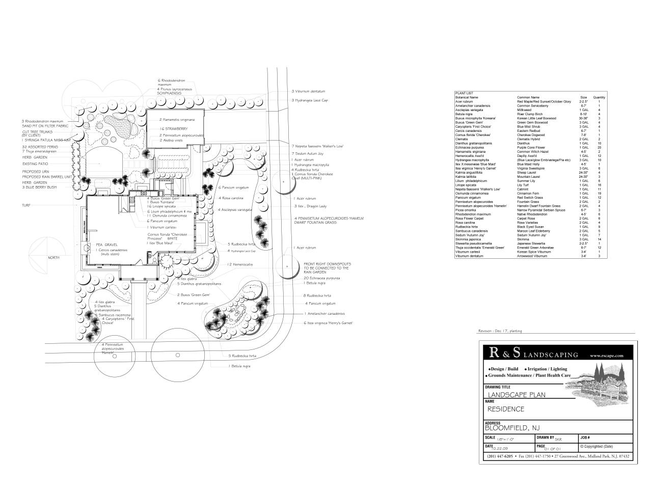 landscape design drawings ideas