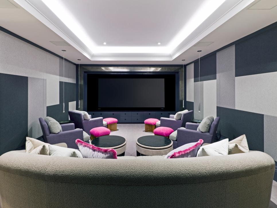 home theater room furniture