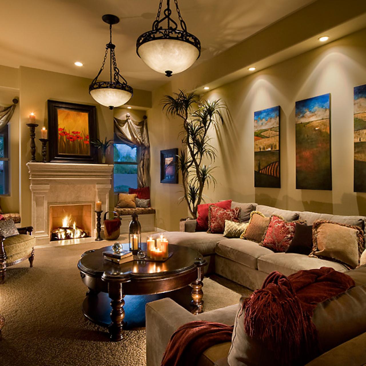 living room lighting tips | hgtv