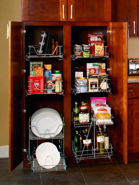 How To Deal With Pantry Pull Out Shelves - Live Simply by Annie