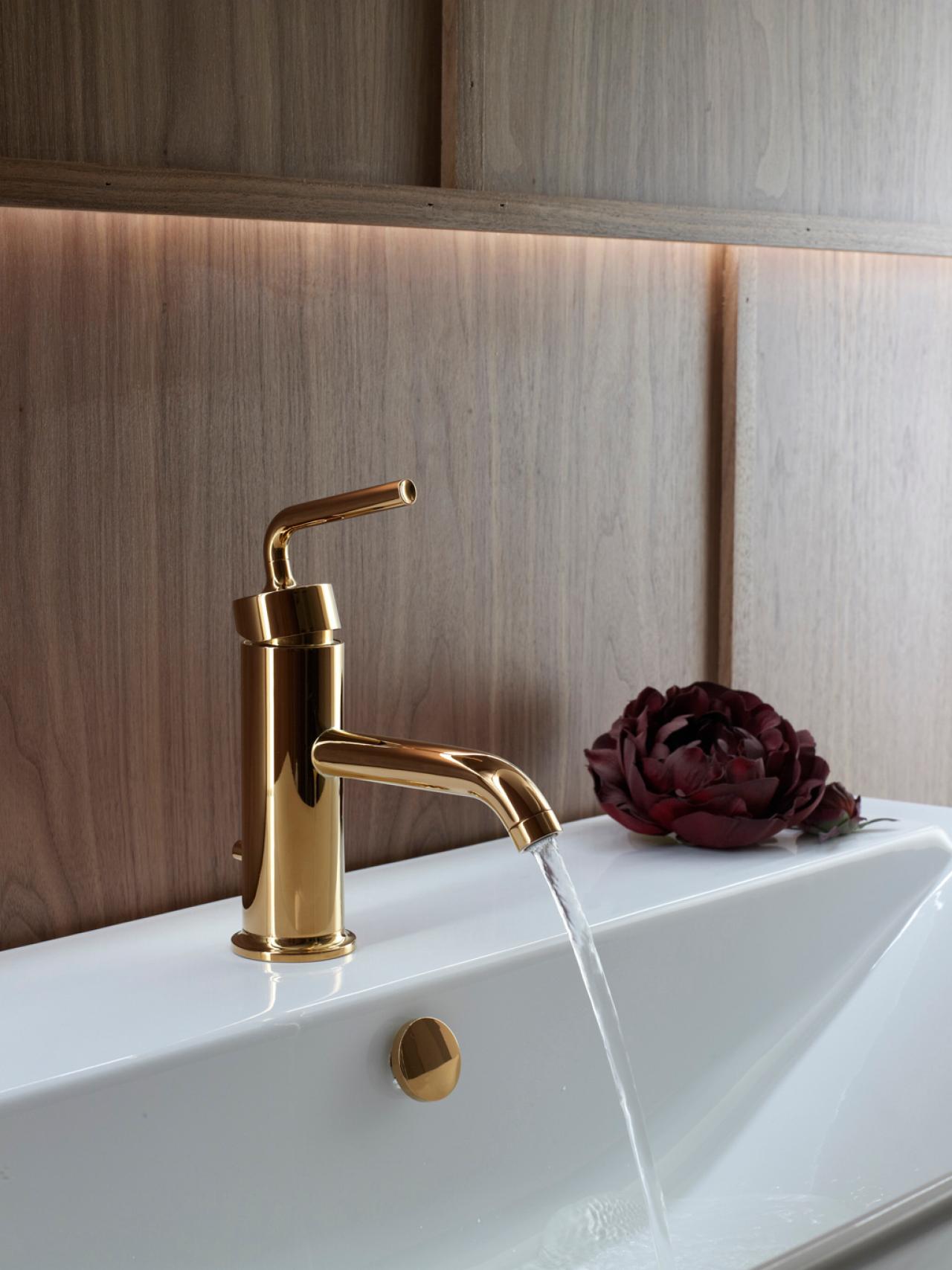 Brass Bathroom Faucets | HGTV
