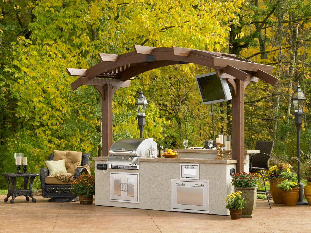 Optimizing An Outdoor Kitchen Layout, Best Outdoor Kitchens Uk