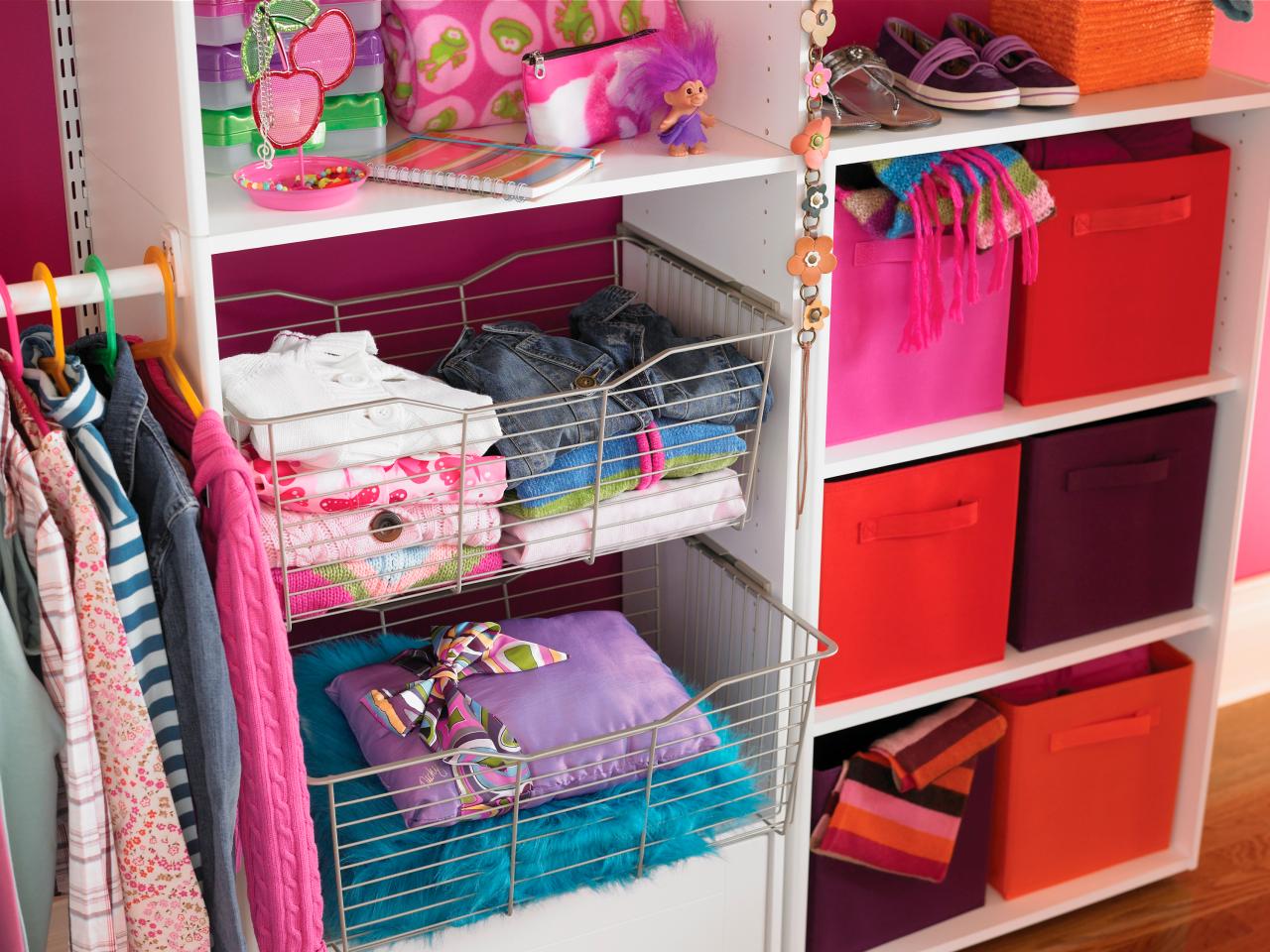 10 Small Closet Organizing Ideas for Girls - Bless'er House